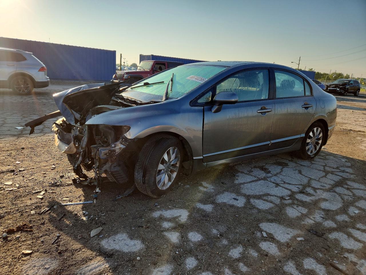2009 HONDA CIVIC EX | 19XFA16829E011712 | UPCARS