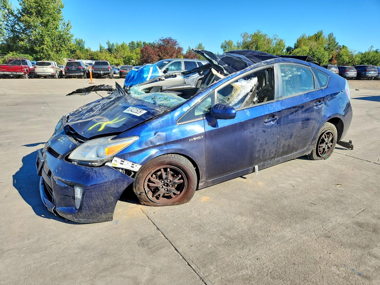 2014 TOYOTA PRIUS THREE | JTDKN3DU6E0390859 | UPCARS