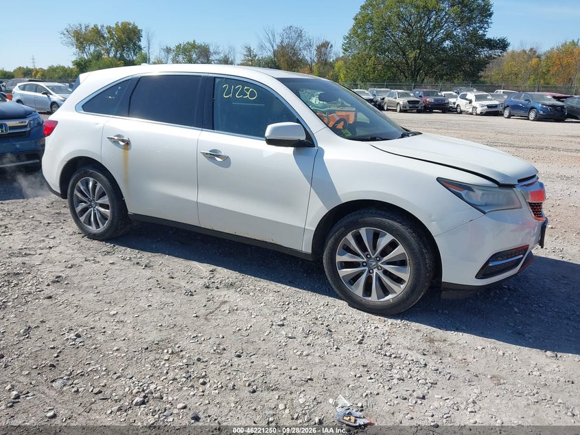 2014 ACURA MDX TECHNOLOGY PACKAGE | 5FRYD4H42EB030016 | UPCARS
