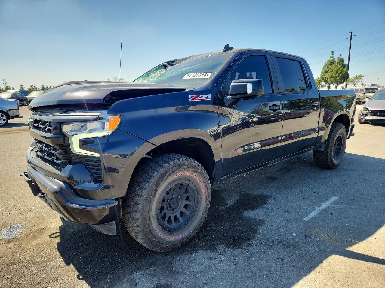 2022 CHEVROLET SILVERADO K1500 RST | 1GCUDEED7NZ512520 | UPCARS