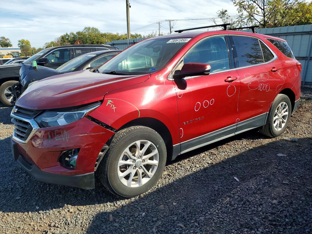 2018 CHEVROLET EQUINOX LT | 3GNAXSEV7JL390929 | UPCARS