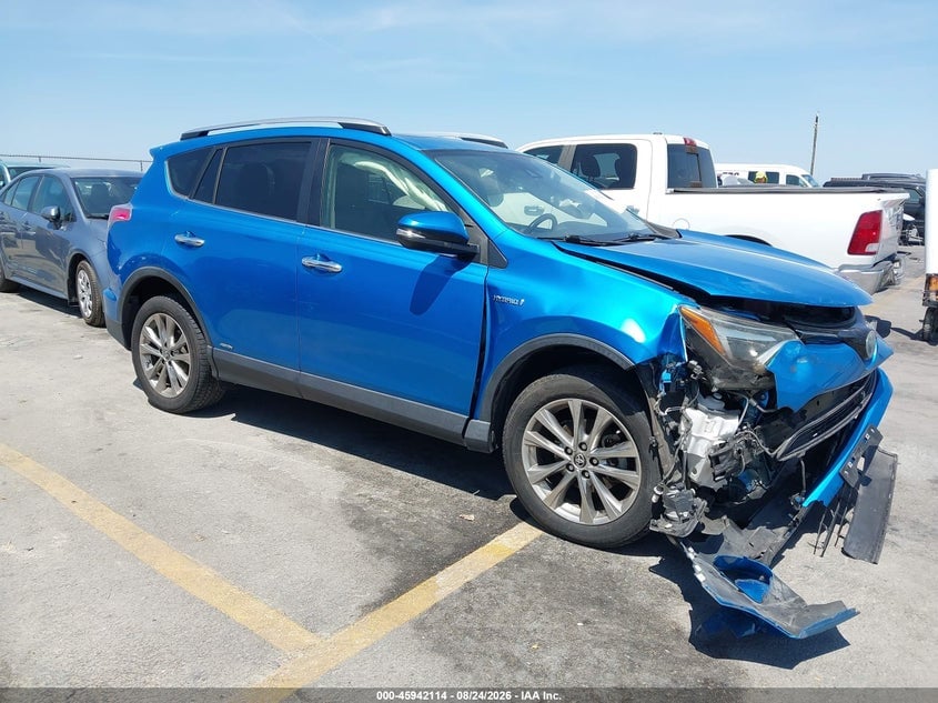 2017 TOYOTA RAV4 HYBRID LIMITED | JTMDJREVXHD139001 | UPCARS