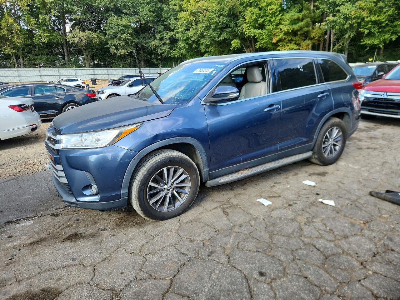 2019 TOYOTA HIGHLANDER XLE | 5TDKZRFH9KS333247 | UPCARS