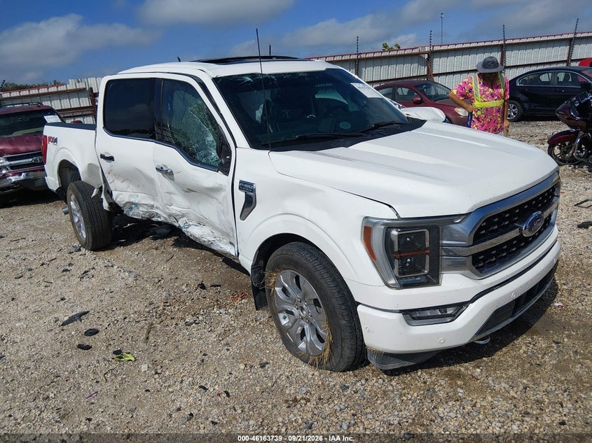 2021 FORD F-150 PLATINUM | 1FTFW1ED2MFC69615 | UPCARS