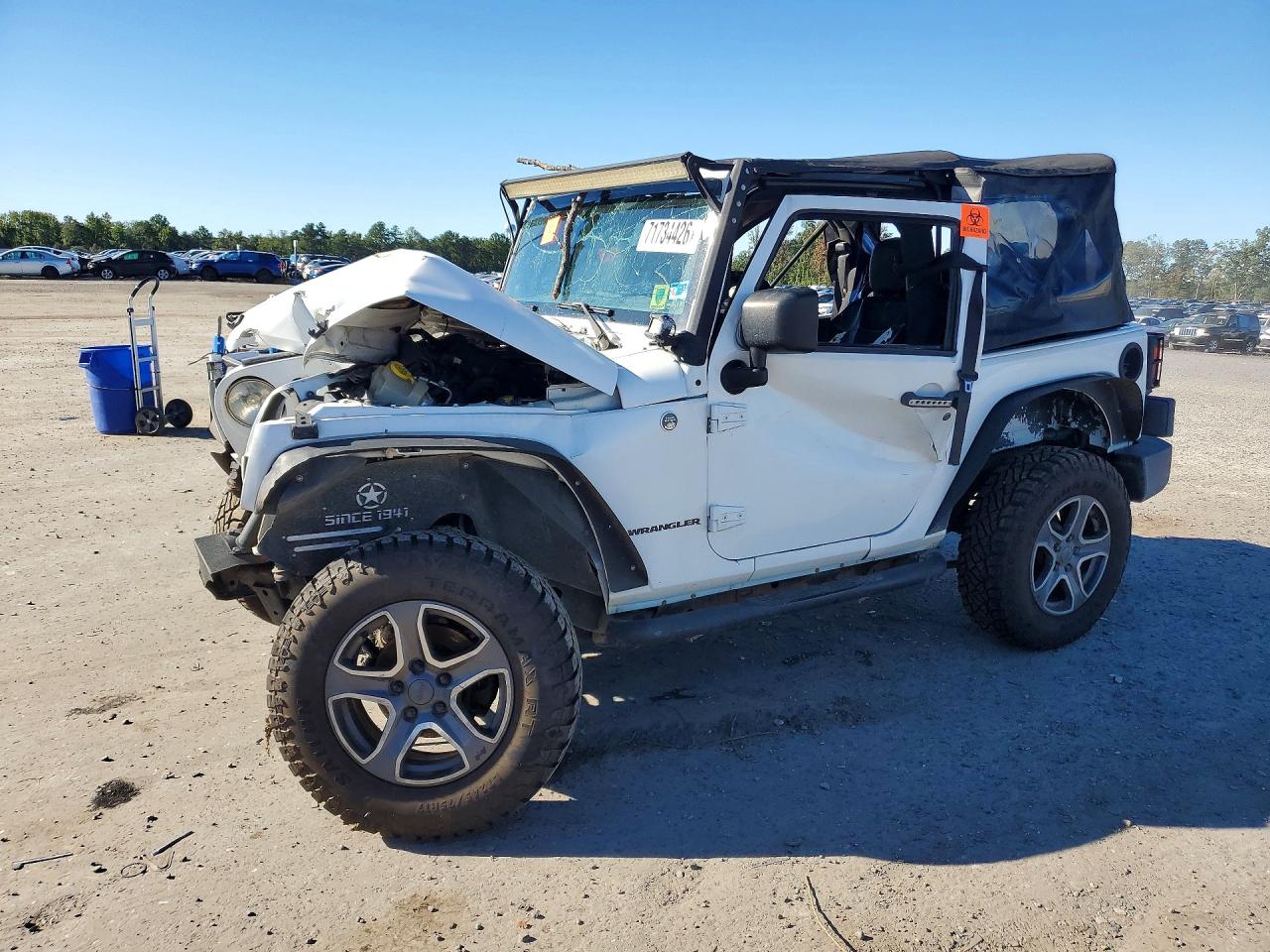 2012 JEEP WRANGLER SPORT | 1C4AJWAG8CL176250 | UPCARS