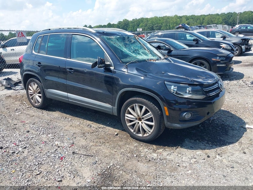 2012 VOLKSWAGEN TIGUAN SE | WVGAV7AX8CW524245 | UPCARS