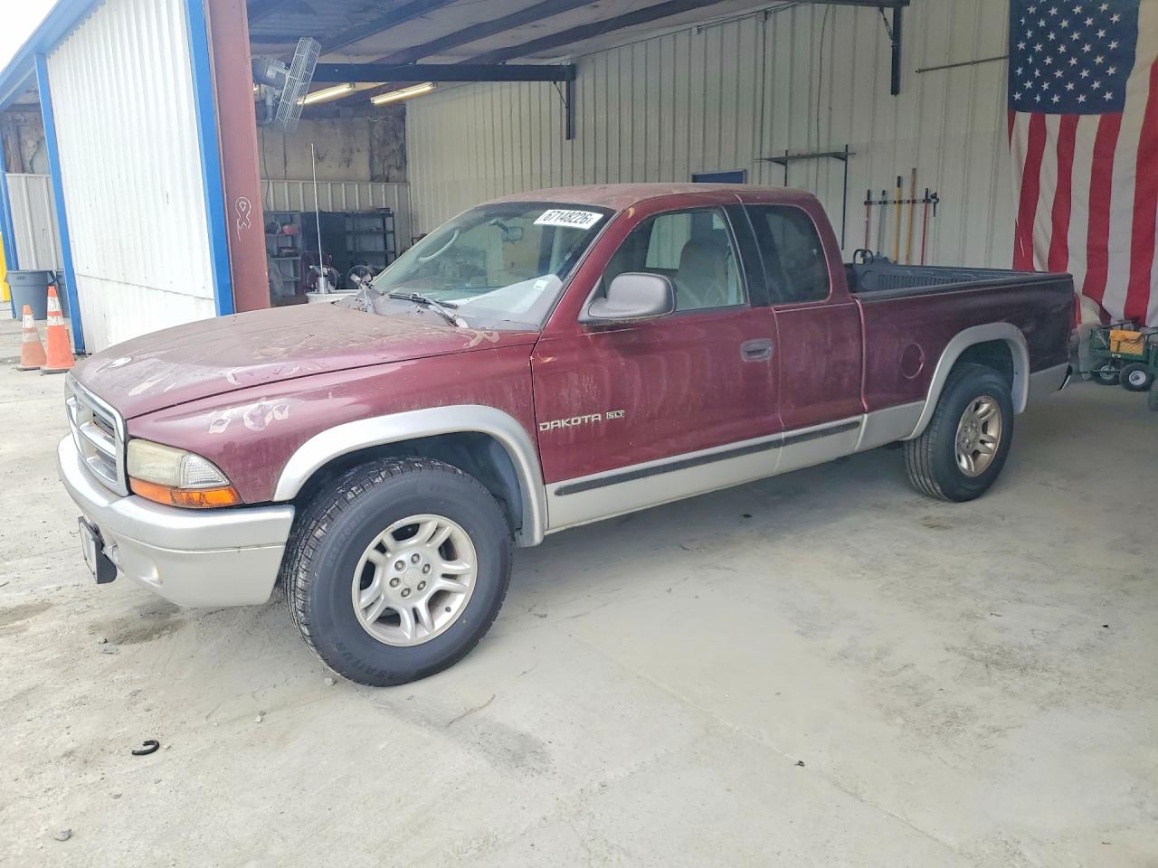 2002 DODGE DAKOTA SLT | 1B7GL42N42S587624 | UPCARS