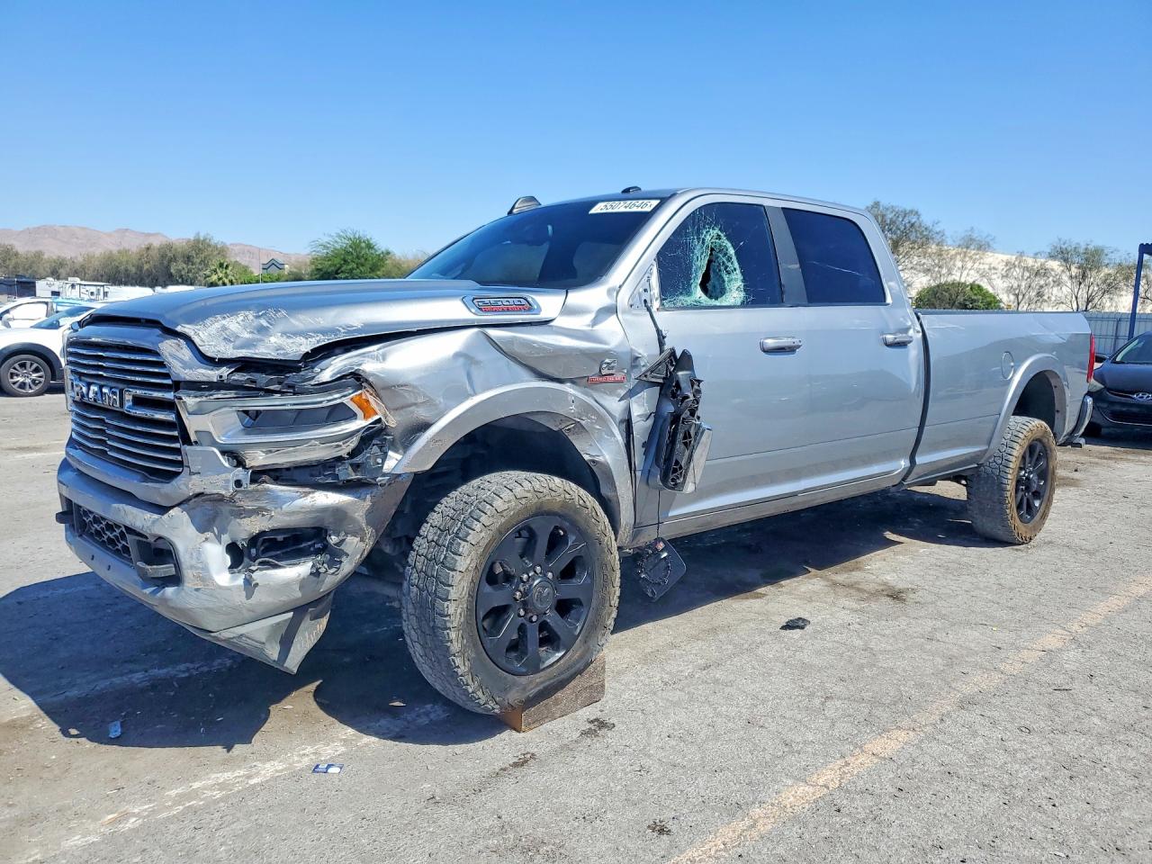 2022 RAM 2500 LARAMIE | 3C6UR5KL4NG392258 | UPCARS