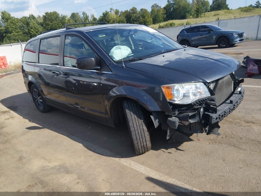 2017 DODGE GRAND CARAVAN SXT | 2C4RDGCG0HR671358 | UPCARS
