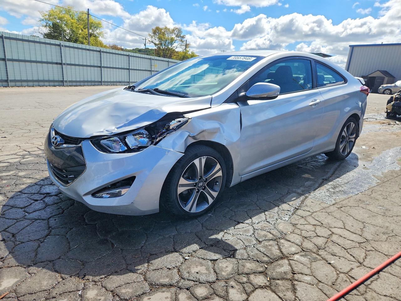 2014 HYUNDAI ELANTRA BASE | KMHDH6AH3EU027609 | UPCARS