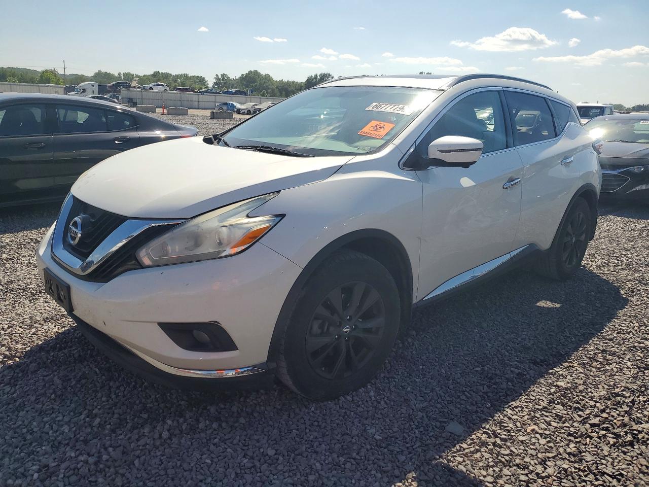 2017 NISSAN MURANO SV | 5N1AZ2MG5HN203036 | UPCARS