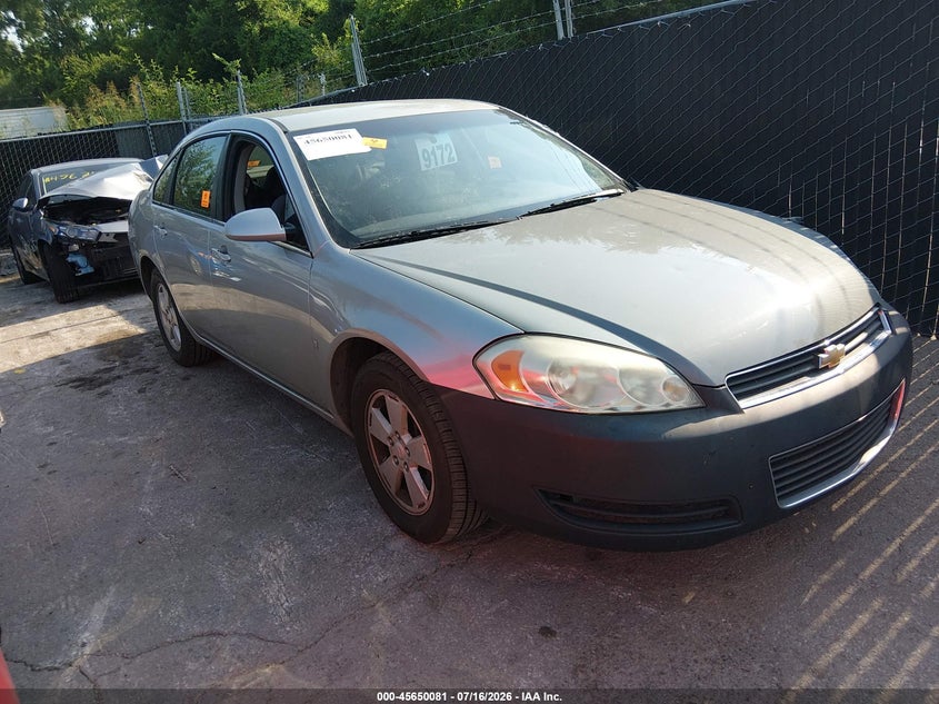 2008 CHEVROLET IMPALA LT | 2G1WT58KX89186211 | UPCARS