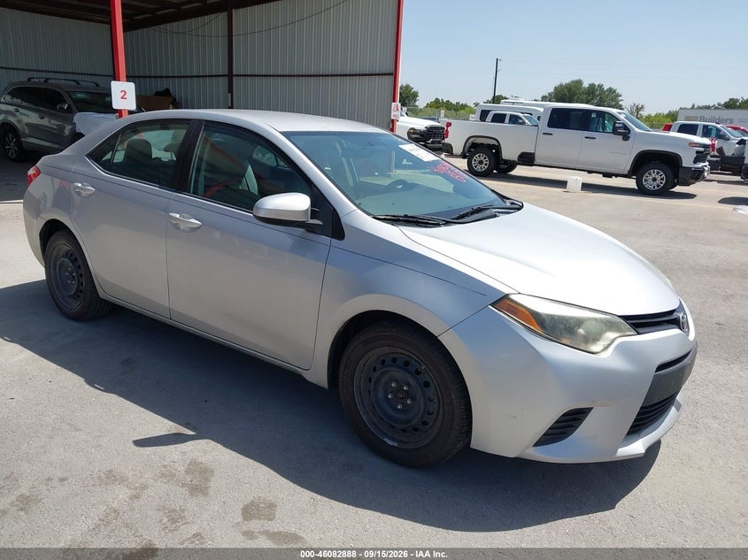2014 TOYOTA COROLLA LE | 5YFBURHE4EP091871 | UPCARS