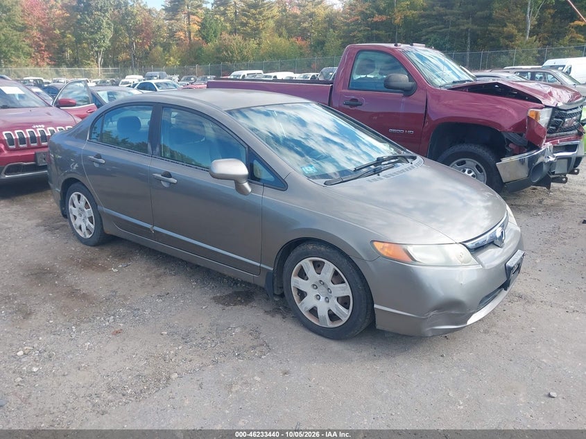 2008 HONDA CIVIC LX | 2HGFA16518H318542 | UPCARS