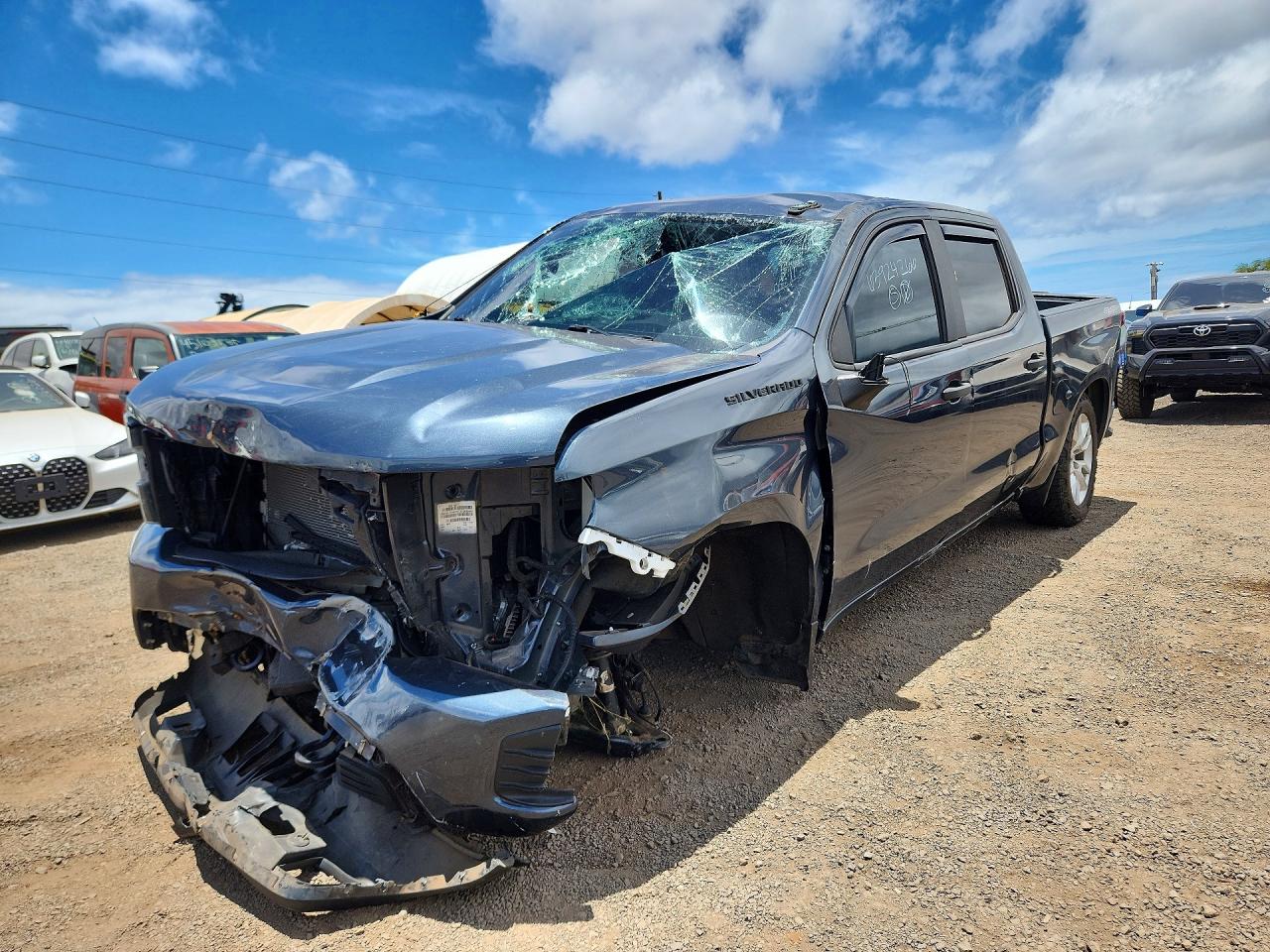 2021 CHEVROLET SILVERADO K1500 CUSTOM | 1GCPYBEK0MZ451248 | UPCARS