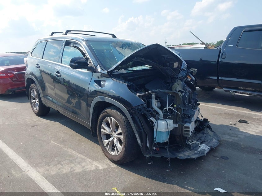 2014 TOYOTA HIGHLANDER XLE V6 | 5TDJKRFH3ES058172 | UPCARS