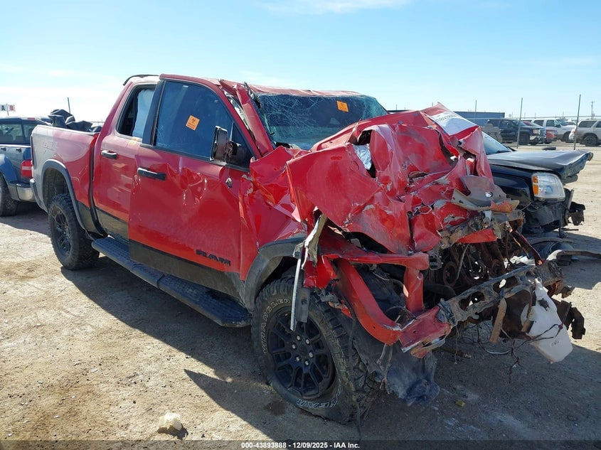 2025 RAM 1500 REBEL  4X4 5'7 BOX | 1C6SRFLP9SN535805 | UPCARS