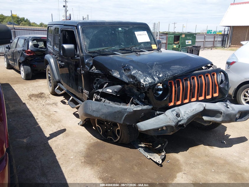 2018 JEEP WRANGLER UNLIMITED SPORT 4X4 | 1C4HJXDN1JW264633 | UPCARS