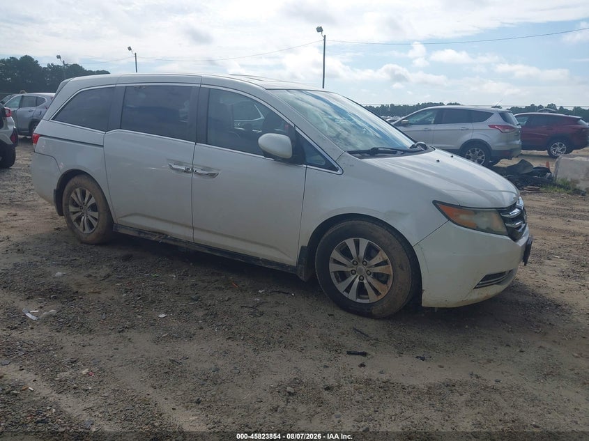 2015 HONDA ODYSSEY EX-L | 5FNRL5H64FB056246 | UPCARS
