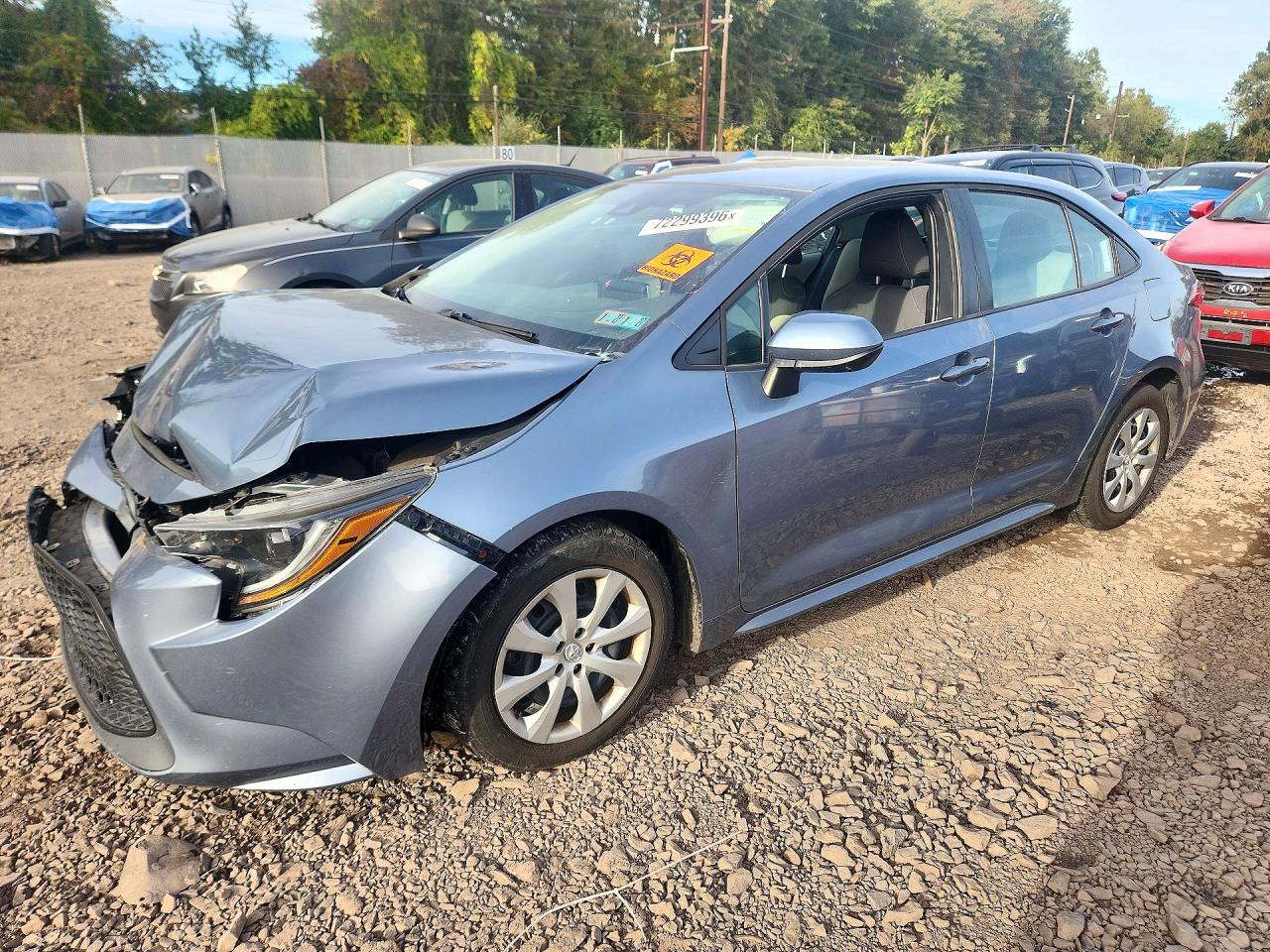 2021 TOYOTA COROLLA LE | 5YFEPMAE9MP163017 | UPCARS