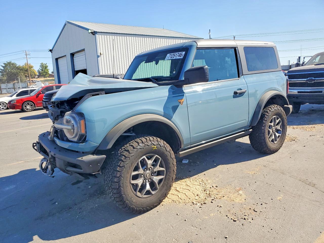2023 FORD BRONCO BASE | 1FMDE5CP2PLB95659 | UPCARS
