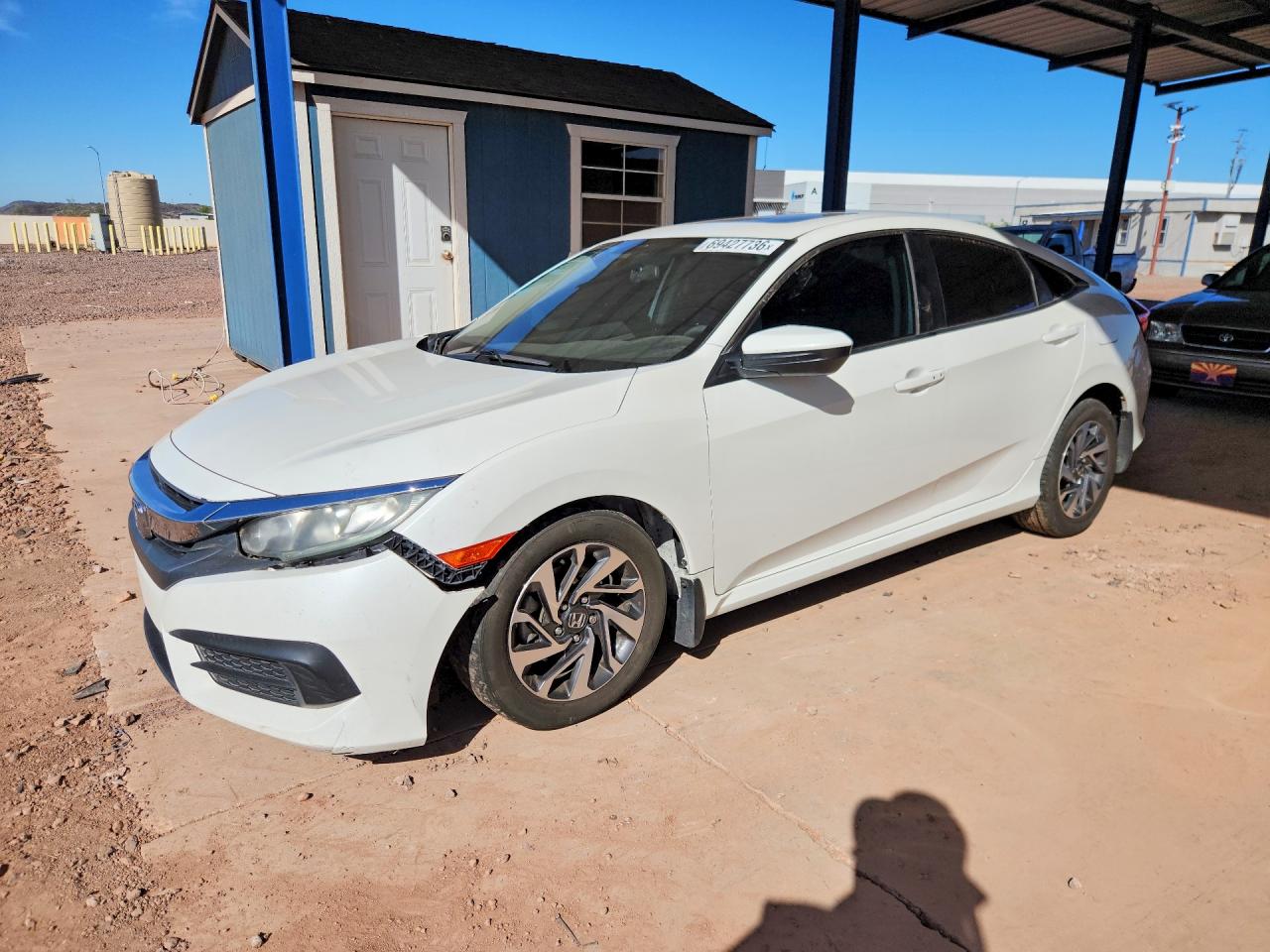2018 HONDA CIVIC EX | 19XFC2F73JE037148 | UPCARS