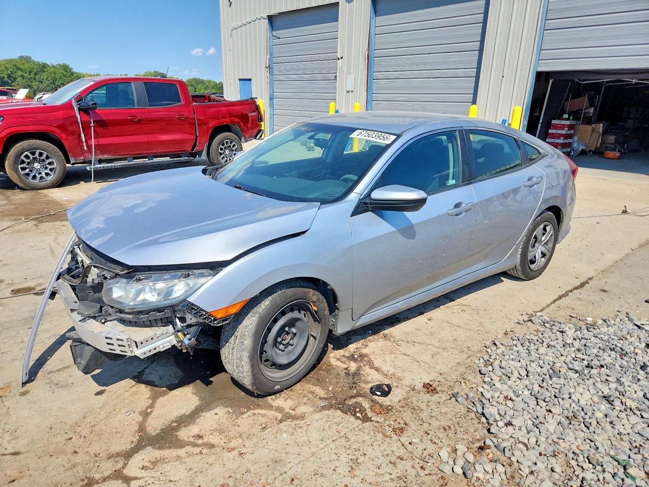 2018 HONDA CIVIC LX | 2HGFC2F55JH597225 | UPCARS