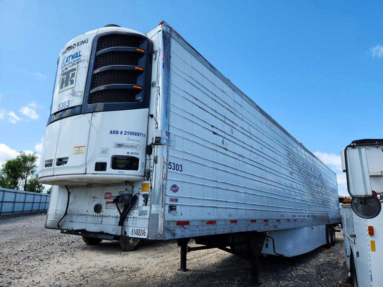 2017 UTILITY TRAILER VSRA REEFE UTILITY VS2RA REFRIGERATED VAN TRAILER | 1UYVS2530HU818218 | UPCARS