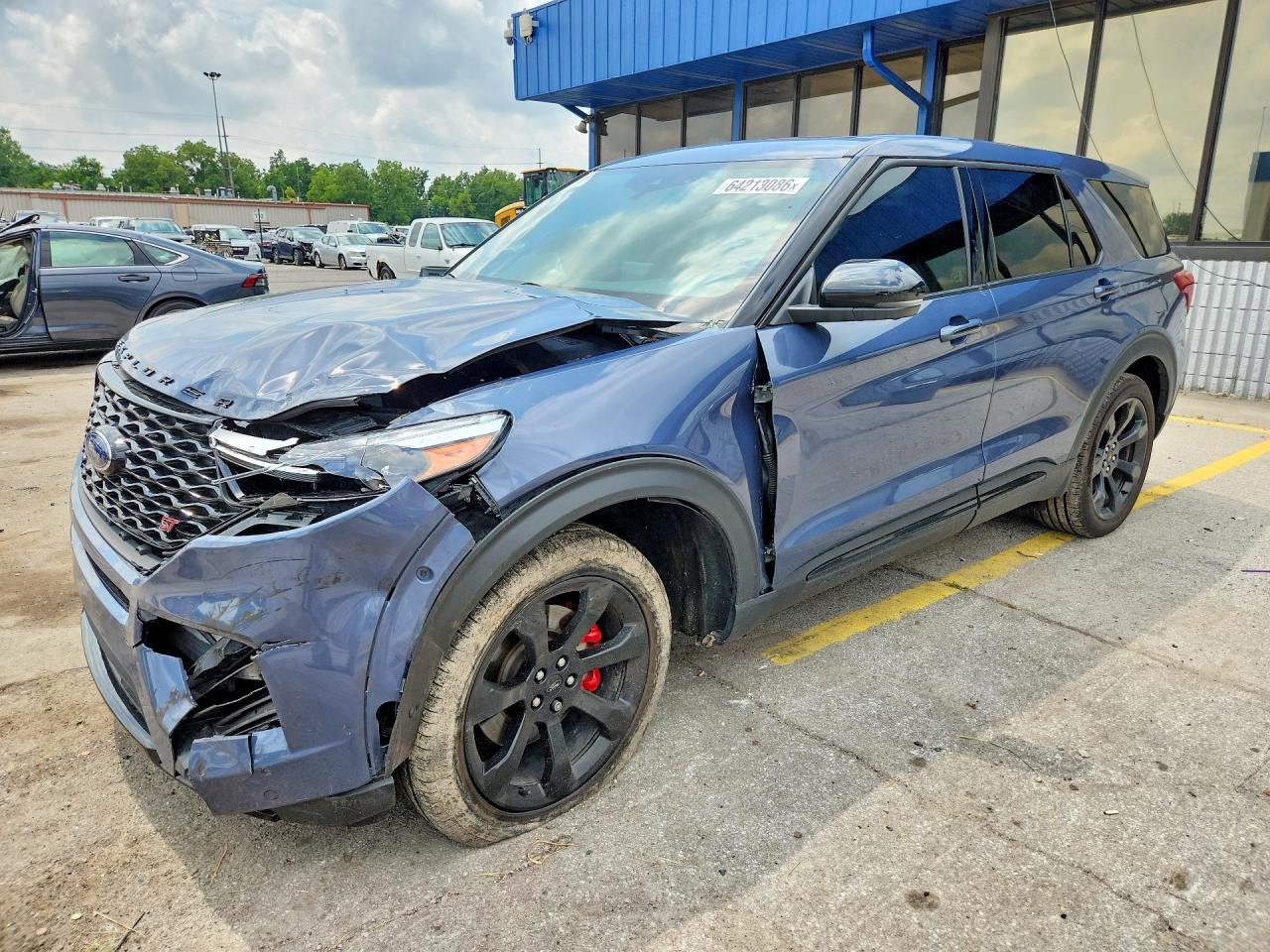 2021 FORD EXPLORER ST | 1FM5K8GC6MGB49651 | UPCARS