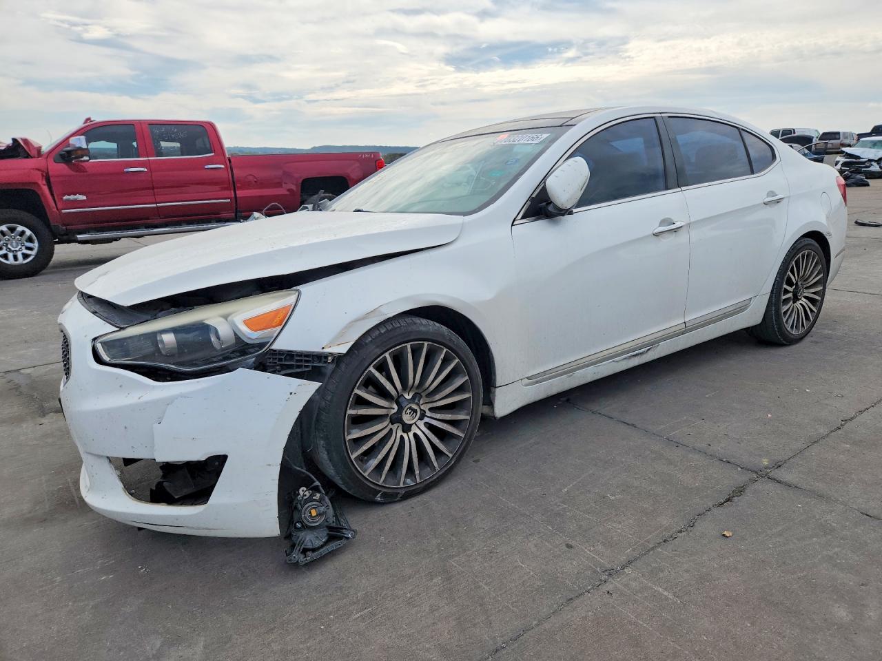 2014 KIA CADENZA PREMIUM | KNALN4D70E5129134 | UPCARS