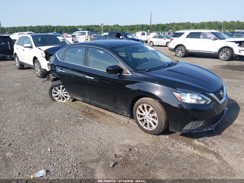 2017 NISSAN SENTRA S/SL/SR/SV | 3N1AB7AP3HY318167 | UPCARS