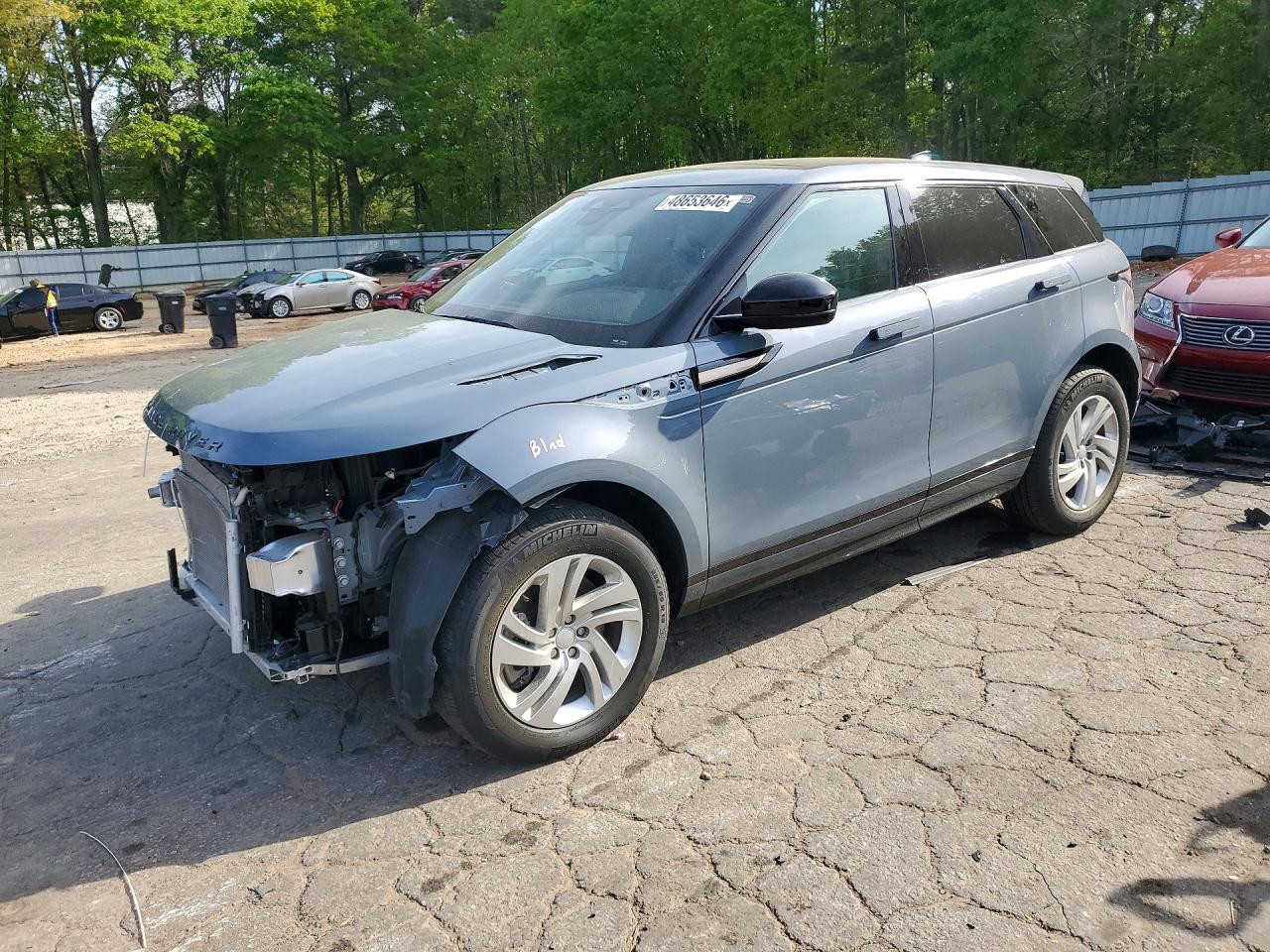 2022 LAND ROVER RANGEROVE R-DYNAMIC S | SALZT2FXXNH165036 | UPCARS