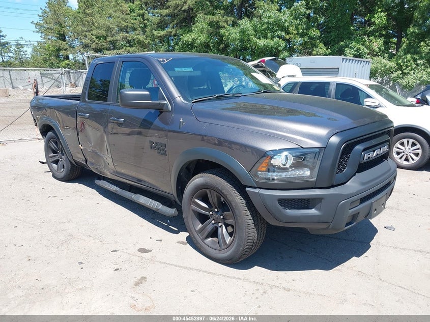 2022 RAM 1500 CLASSIC WARLOCK  4X4 6'4 BOX | 1C6RR7GG3NS175080 | UPCARS