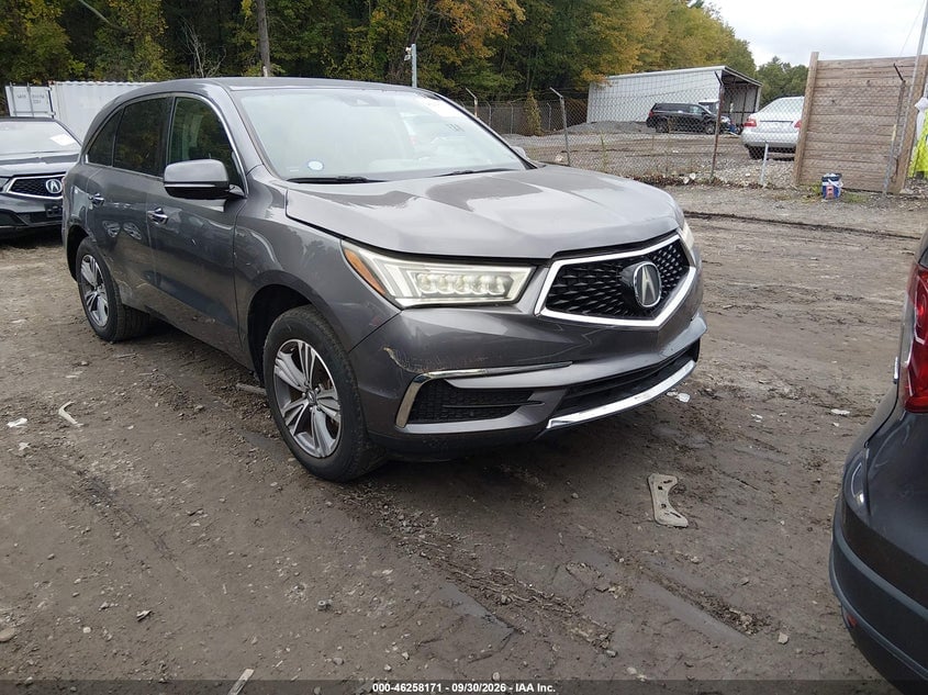 2019 ACURA MDX STANDARD | 5J8YD3H30KL009923 | UPCARS