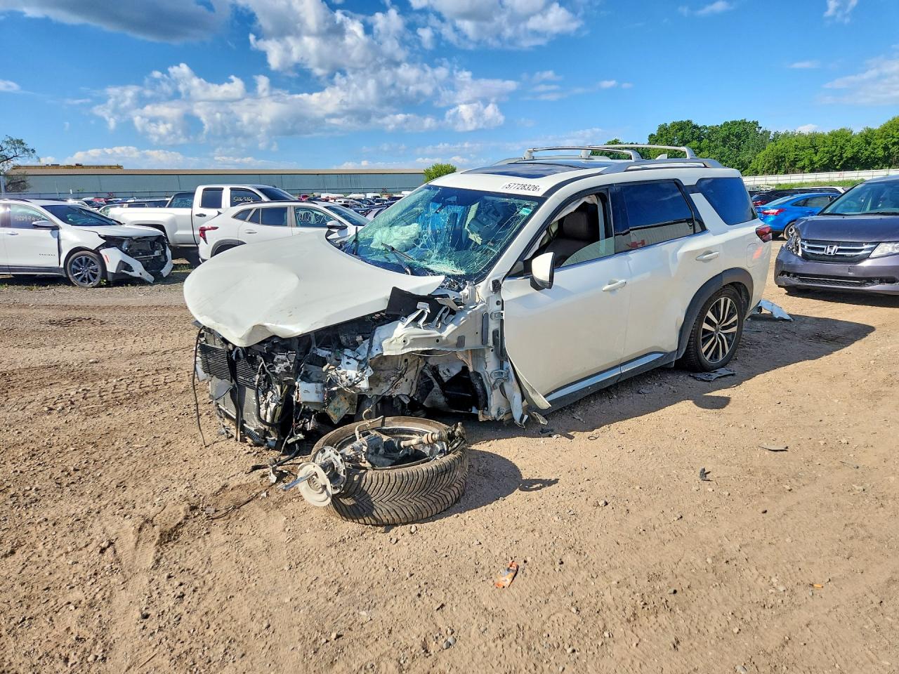2023 NISSAN PATHFINDER PLATINUM | 5N1DR3DJ4PC230804 | UPCARS