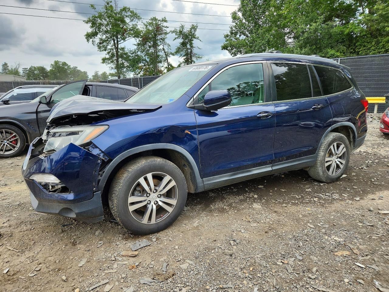2017 HONDA PILOT EXL | 5FNYF6H53HB025542 | UPCARS