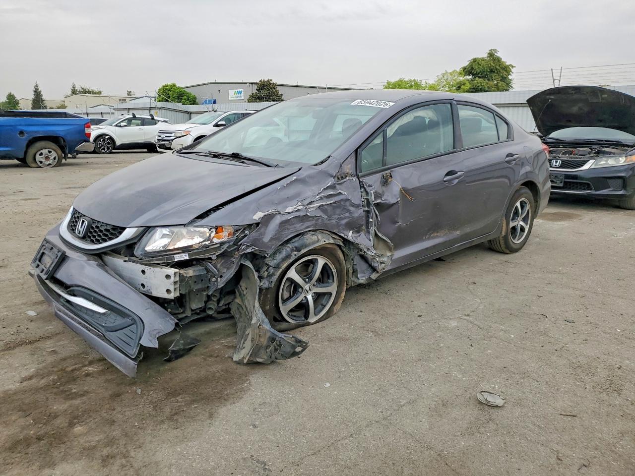 2015 HONDA CIVIC SE | 19XFB2F70FE700461 | UPCARS