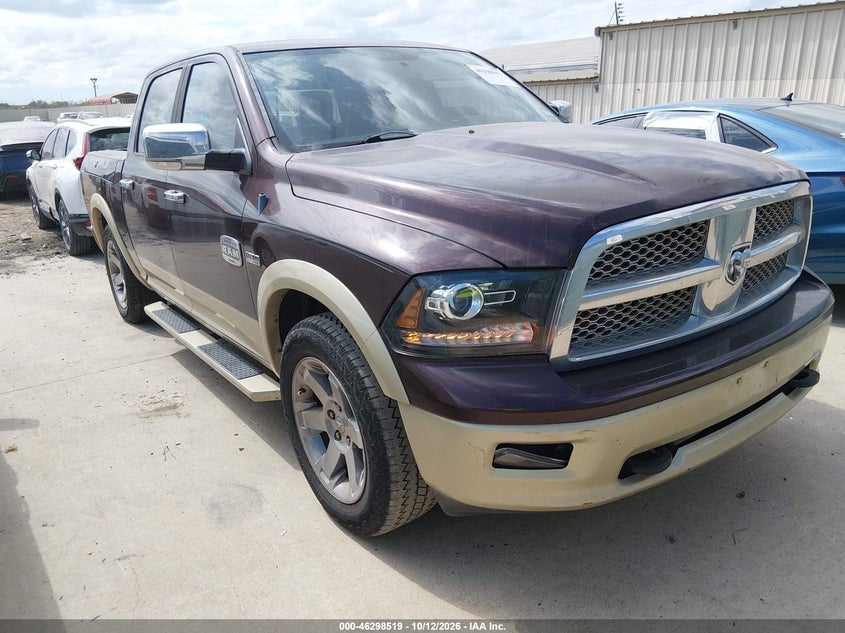 2012 RAM 1500 LARAMIE LONGHORN/LIMITED EDITION | 1C6RD6PT7CS175666 | UPCARS