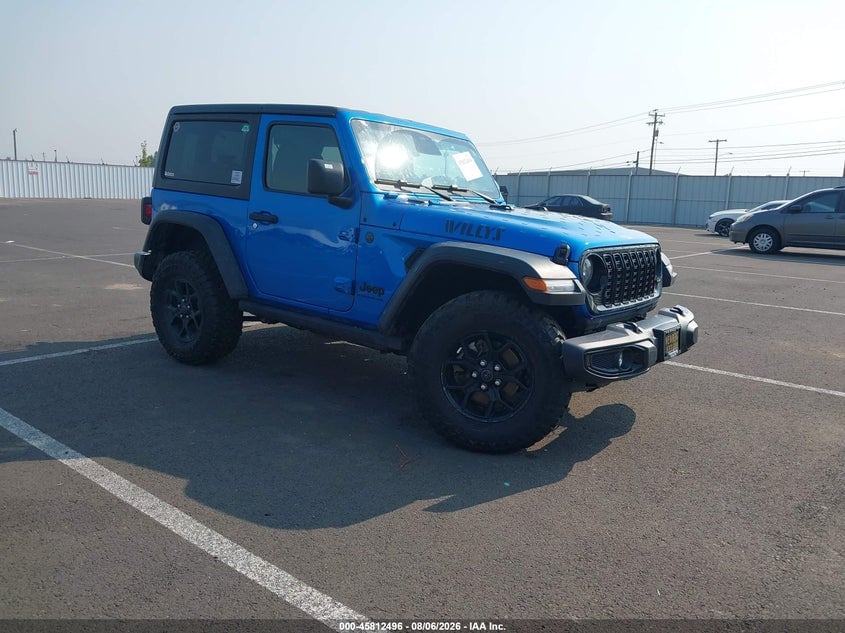 2026 JEEP WRANGLER WILLYS 4X4 | 1C4PJXAN8TW163995 | UPCARS
