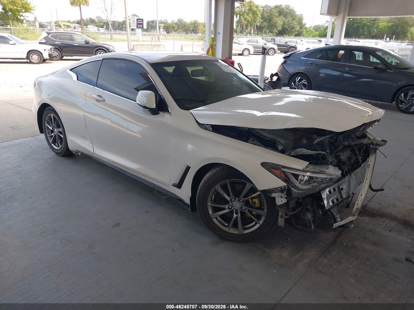 2018 INFINITI Q60 3.0T LUXE | JN1EV7EK8JM342268 | UPCARS