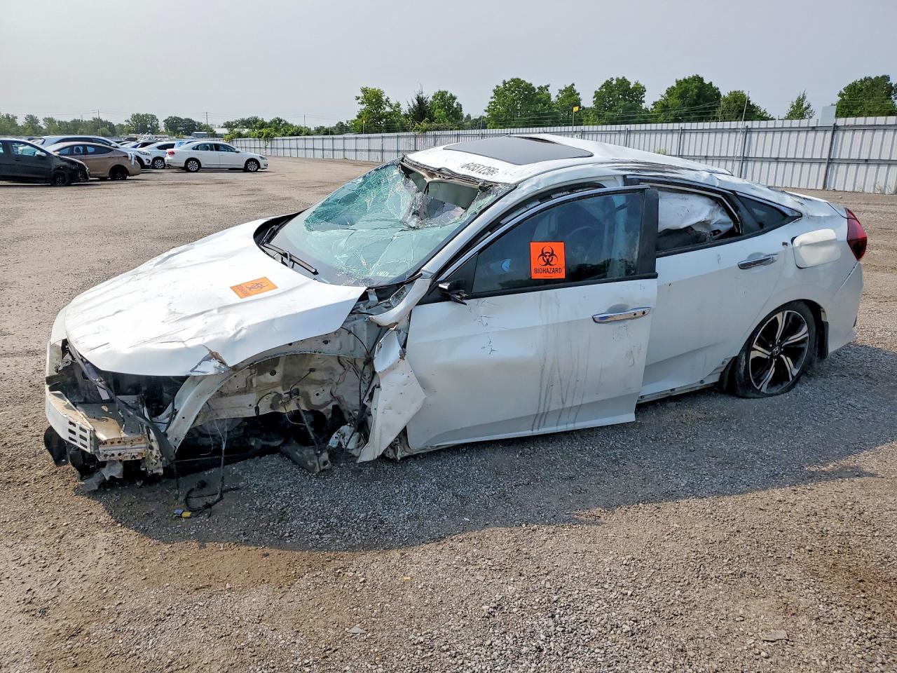 2016 HONDA CIVIC TOURING | 2HGFC1F97GH108751 | UPCARS