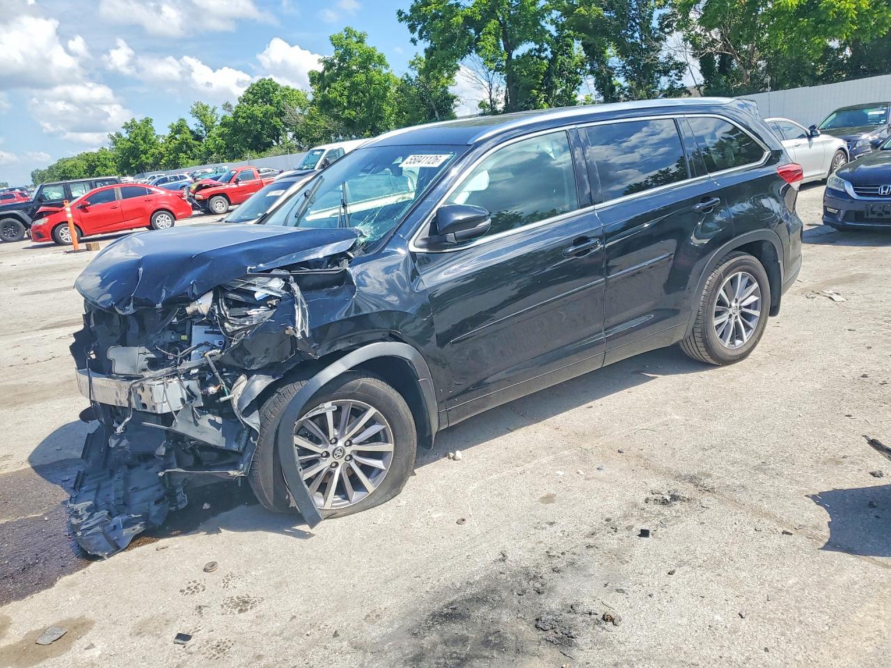 2017 TOYOTA HIGHLANDER XLE | 5TDJZRFH9HS432252 | UPCARS
