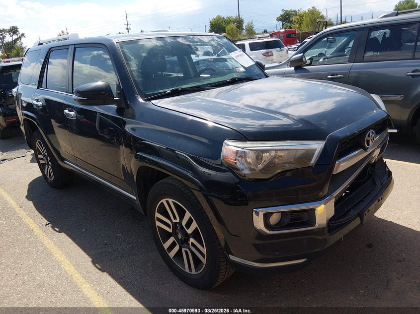 2015 TOYOTA 4RUNNER LIMITED | JTEBU5JR8F5214295 | UPCARS