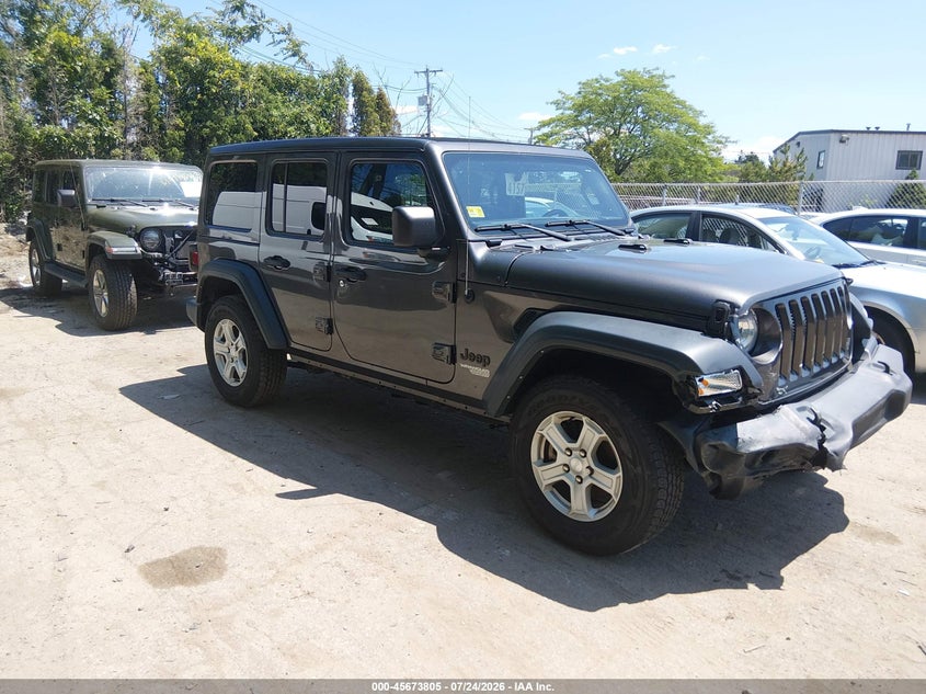 2021 JEEP WRANGLER UNLIMITED SPORT S 4X4 | 1C4HJXDN2MW812613 | UPCARS