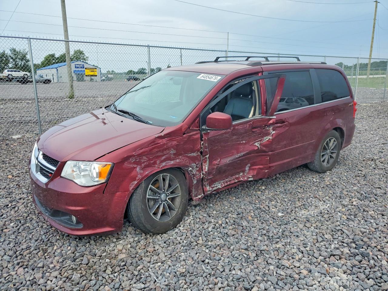 2017 DODGE CARAVAN SXT | 2C4RDGCG0HR774568 | UPCARS