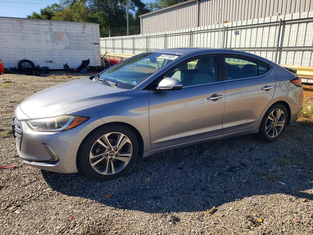 2017 HYUNDAI ELANTRA LIMITED | 5NPD84LF4HH013253 | UPCARS