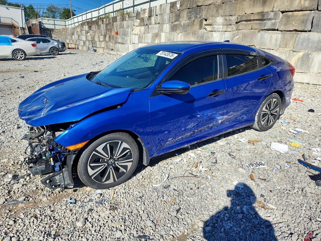 2018 HONDA CIVIC EX | JHMFC1F35JX039649 | UPCARS