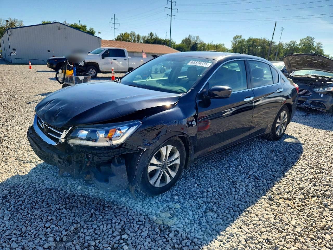 2014 HONDA ACCORD LX | 1HGCR2F36EA258705 | UPCARS
