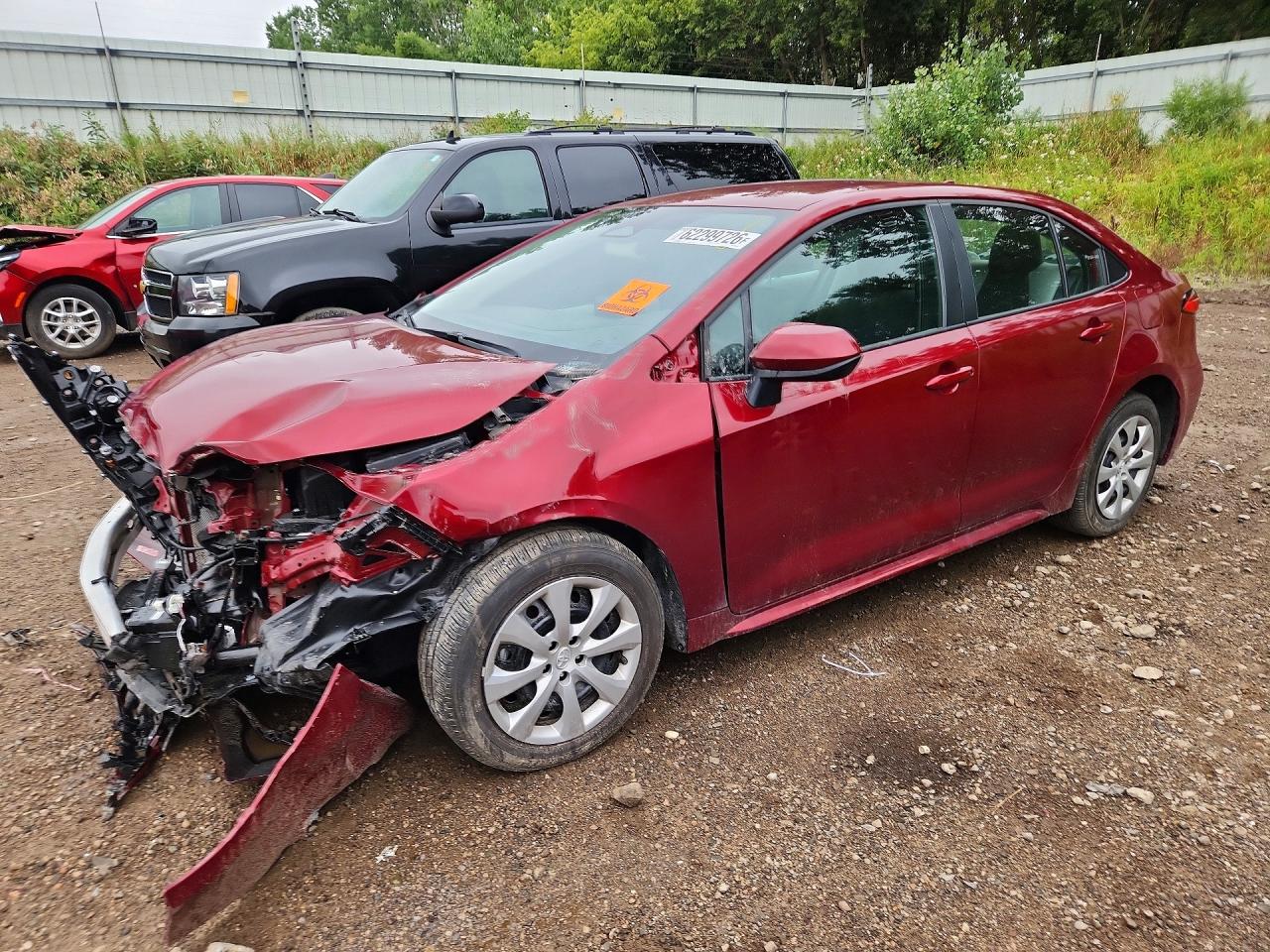 2025 TOYOTA COROLLA LE | 5YFB4MDE7SP305840 | UPCARS