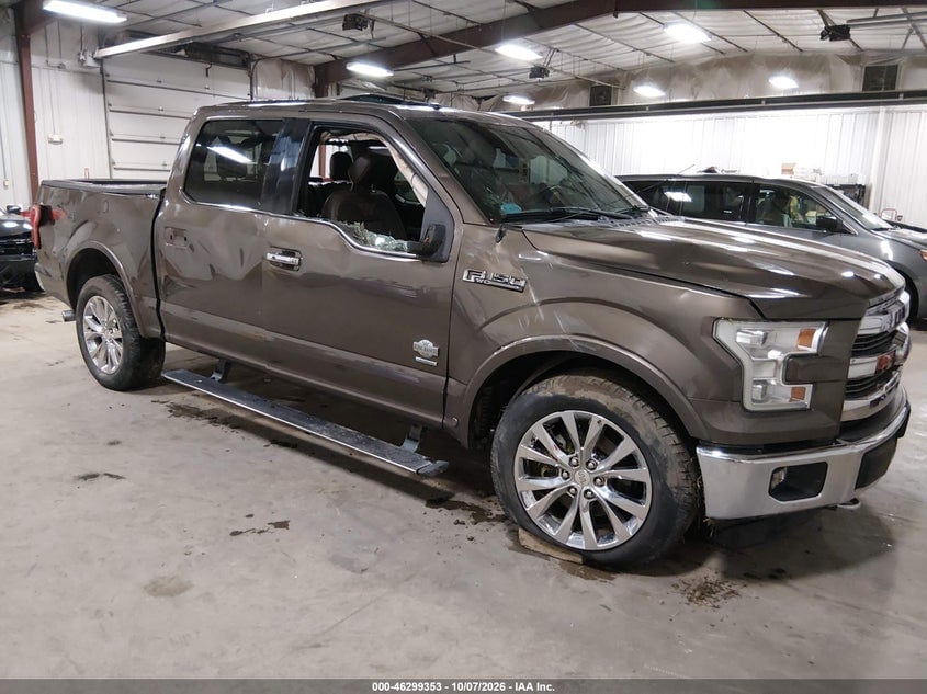 2016 FORD F-150 KING RANCH | 1FTEW1EG5GFD54801 | UPCARS